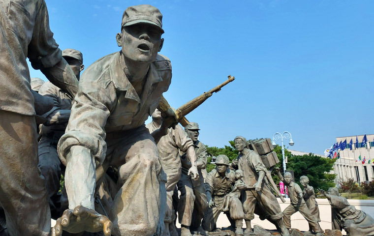 韓国ソウルの戦争記念館に行ってきました